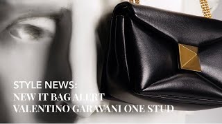 NEW IT BAG ALERT VALENTINO GARAVANI ONE STUD BAG [upl. by Rosmarin]