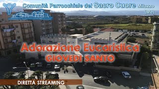 Adorazione del Giovedi Santo 2020 allAltare della Reposizione settimanasanta sacrocuoremilazzo [upl. by Elsy]