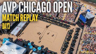 AVP Chicago Open Finals I KlothNuss v HumanaParedesWilkerson  TaCrabb Sander v BeneshPartain [upl. by Nickey]