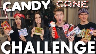 CANDY CANE CHALLENGE  BEAN BOOZLED CHALLENGE Merrell Twins vs Key Bros  Collins Key [upl. by Anez]