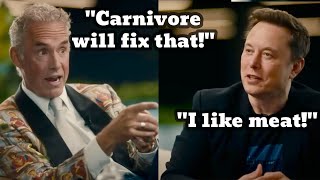 Jordan Peterson on The Carnivore Diet w Elon Musk [upl. by Haveman]