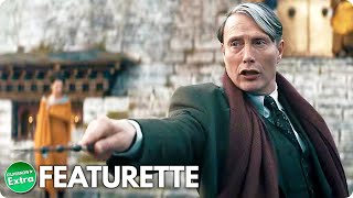 FANTASTIC BEASTS THE SECRETS OF DUMBLEDORE 2022  Mads Mikkelsen’s Grindelwald Featurette [upl. by Vickey]