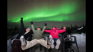 November 6 2024 Northern Lights in Fairbanks Alaska [upl. by Sateia]