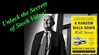 Stocks and Their Value A Random Walk Down Wall Street Audiobook Ch 1 Summary Burton Malkiel [upl. by Avictor]