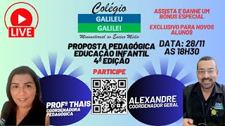 Proposta Pedagógica Educação Infantil 4ª Edição  Colégio Galileu Galilei [upl. by Margret]