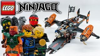 2016 Misfortunes Keep Review LEGO Ninjago Skybound Set 70605 [upl. by Neyud238]