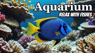 Live Aquarium Relax Unwind and Enjoy Peaceful Fish [upl. by Oiled]