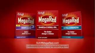 Schiff® MegaRed® Omega3 Krill Oil TV Commercial 3 [upl. by Shanahan356]