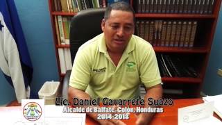 Alcalde de Balfate Lic Daniel Gavarrete [upl. by Brinkema]