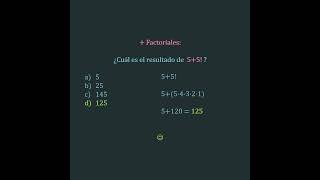 factoriales 4 Super fácil Matemáticas fáciles [upl. by Ytirahc]