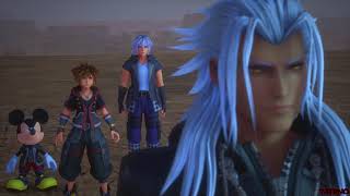 Kingdom Hearts 3  Boss Ansem Young Master Xehanort amp Xemnas [upl. by Yracaz]