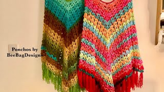 Crochet poncho ideas EtsyBeeBagDesignscrochetponcho [upl. by Ferrand]