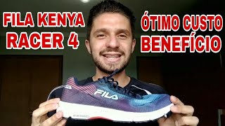 REVIEW FILA KENYA RACER 4  ÓTIMO CUSTO BENEFÍCIO [upl. by Bouley849]