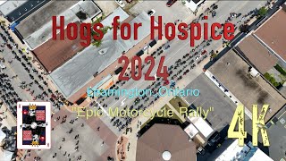 Hogs for Hospice 2024 Epic Motorcycle Rally [upl. by Eyks]