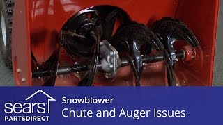 Snowblower Not Blowing Snow Troubleshooting Chute and Auger Issues [upl. by Ekeiram756]