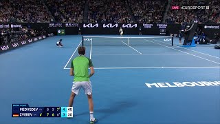 Alexander Zverev vs Daniil Medvedev AUSTRALIAN OPEN 2024  TENNIS HIGHLIGHTS 🔴 [upl. by Weig]