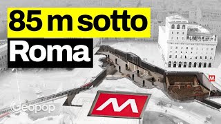 Come si scava una stazione della metro C di Roma Vi portiamo sotto al Colosseo per mostrarvelo [upl. by Eniamrahc900]