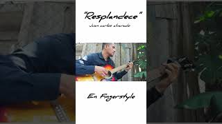 Resplandece  Juan carlos alvarado  En Fingerstyle [upl. by Rehttam]