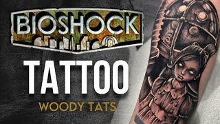 Nostalgic Gaming Tattoo BIOSHOCK tattoo tattooideas gaming bioshock [upl. by Gideon39]