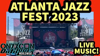 ATLANTA JAZZ FESTIVAL 2023 Day 1 Jazz Music Live [upl. by Nialb]