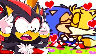 SONIC KISSES TAILS Shadow Reacts To Ultimate “Sonic The Hedgehog” Recap Cartoon [upl. by Hermann]