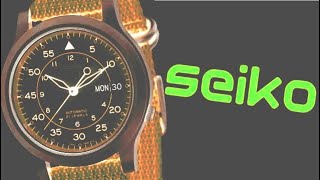 Montre SEIKO SNK 803 présentation  Seiko SNK 803 automatic watch Review [upl. by Lodge]