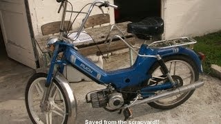 Puch Maxi S 80s Restoration [upl. by Auqinom457]