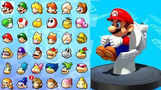 Mario Kart 8 Duluxe  Mario Drives on a Toilet  The Best Racing Game on Nitendo Switch [upl. by Babette249]