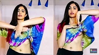 Adah Sharma Boobs hot video  Adah Sharma fashion dress dance [upl. by Belldame]