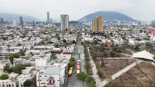 Alameda de Monterrey  Febrero 18 2024  Drone Centro Cívitas [upl. by Earas873]