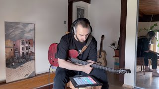 Ambient Baritone Guitar Looping Performance w Launchpad Pro MK3 amp Ableton Live [upl. by Dougall]