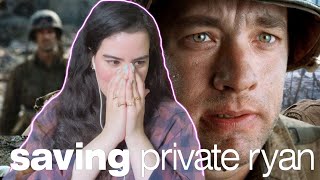 SAVING PRIVATE RYAN  FIRST TIME WATCHING  MOVIE REACTION  COMMENTARY AND REVIEW [upl. by Nelag]