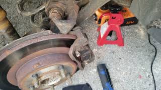 Buick LeSabre How To Retract Rear Brake Caliper Piston  2000 05 [upl. by Eikcor31]