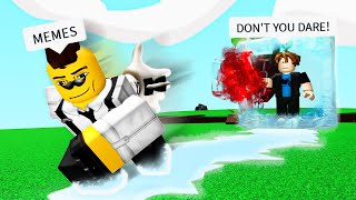 ROBLOX Slap Battles Funny Moments Part 2 MEMES 👏 [upl. by Aniled]