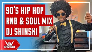 🔴 LIVE 80s 90s Old school Hip Hop Soul Funk RnB Mix  Dj Shinski Friday Live Overdose Party [upl. by Aremat891]