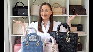 Which Lady Dior Should You Buy 4 Sizes Comparison [upl. by Isabelita]