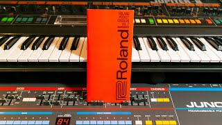 Roland Pocket Catalogue 1984  What was in it [upl. by Sacul]