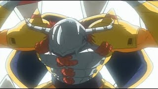 Digimon Adventure  WarGreymon vs MetalSeadramon ENG SUB [upl. by Ielak]