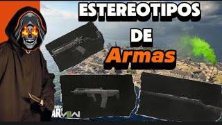 Estereotipos de armas WARZONE [upl. by Aivataj]