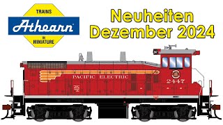 Athearn Modellbahn Neuheiten Dezember 2024  Spur H0 [upl. by Ettari]