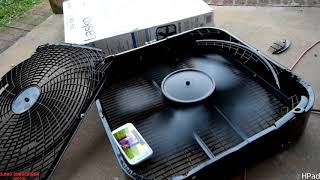 New Black Lasko Box Fan Destruction [upl. by Atnomed146]