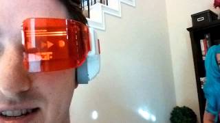 Making a DBZ Scouter Completed Version 1 [upl. by Bethanne]