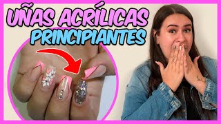 Cómo Hacer UÑAS ACRILICAS para PRINCIPIANTES 💚  PASO a PASO TIP NATURAL  Curso De Uñas 014 [upl. by Nolaj]