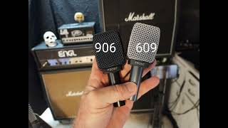 Sennheiser e906 vs e609 microphones [upl. by Esinek]