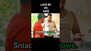 LATA 90 VS DZIŚ shorts kabaret humor [upl. by Twedy]