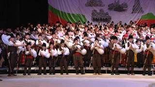 World Record Guines 333 Bulgarian Bagpipers 16052012 Bulgaria [upl. by Yellek]