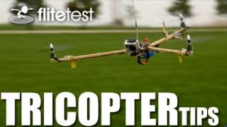 Flite Test  Tricopter Tips  FLITE TIP [upl. by Aerdnek509]