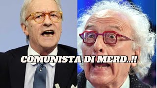 FELTRI INFUOCA IL DIBATTITO SCONTRO ACCESO TRA MUGHINI E SANSONETTI [upl. by Britteny]