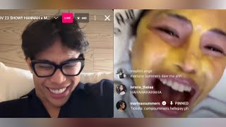 Marina Summers IG Live with Angel and M1ss Jade So plus updates about her show with Hannah Conda [upl. by Wileen577]