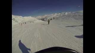 Ski trois vallées GoPro Hero 3 HD [upl. by Jephthah]